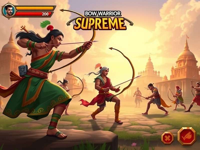 Bow Warrior Supreme gameplay screenshot